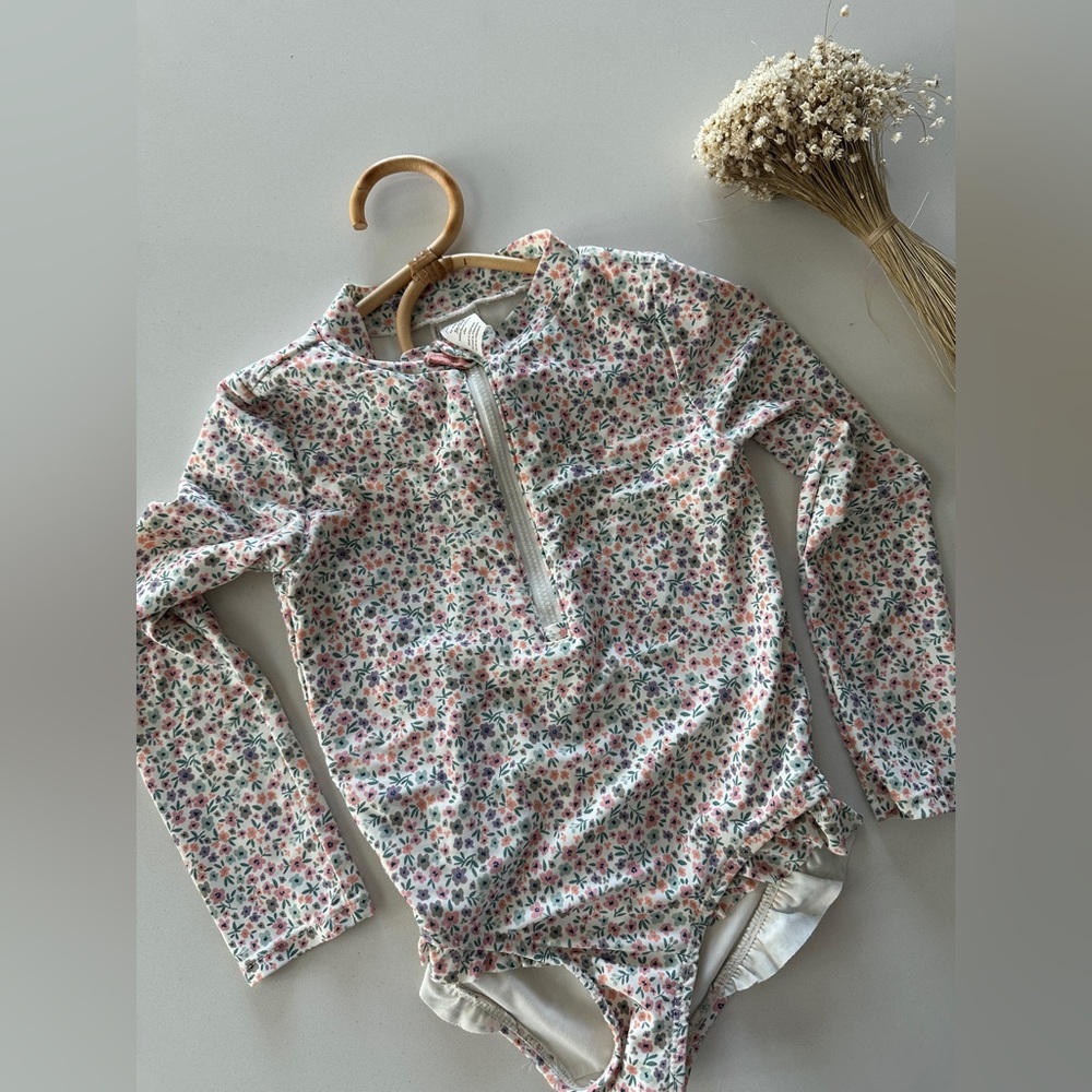 Little Planet Carters Floral Boho Rashguard Minimal